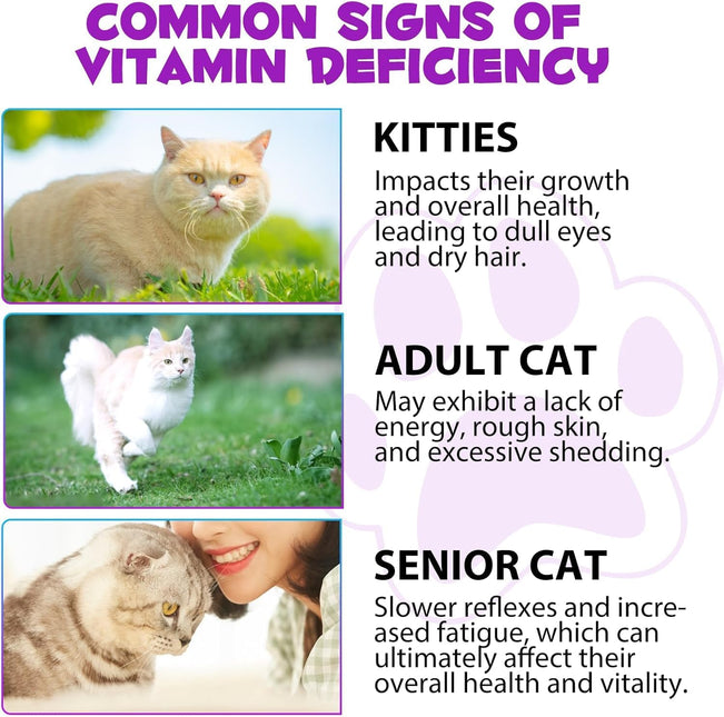 15-in-1 Cat Multivitamin Liquid Drops 60mL