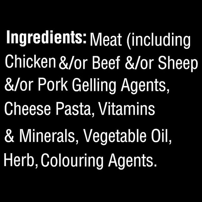 MY DOG Adult Wet Dog Food Chicken Supreme With Cheese Select Toppings 100g Tray, 36 Pack