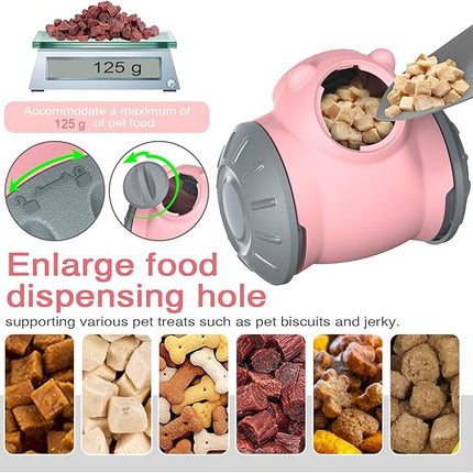 Pet Treat Dispenser for Cats & Small/Medium Dogs - Interactive Puzzle Feeder Toy