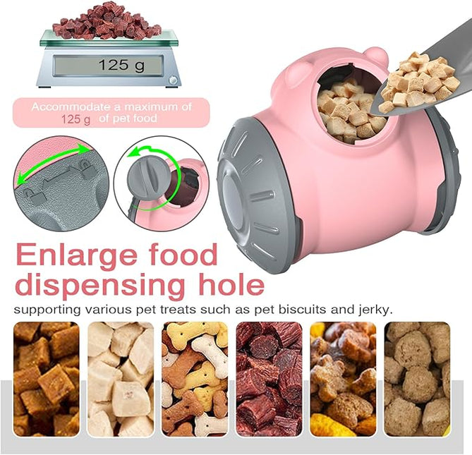 Pet Treat Dispenser for Cats & Small/Medium Dogs - Interactive Puzzle Feeder Toy
