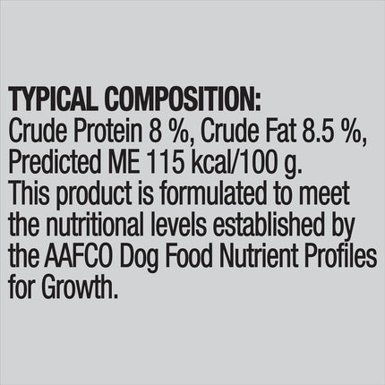 OPTIMUM Chicken and Rice Wet Puppy Food 100g Tray, 12 Pack