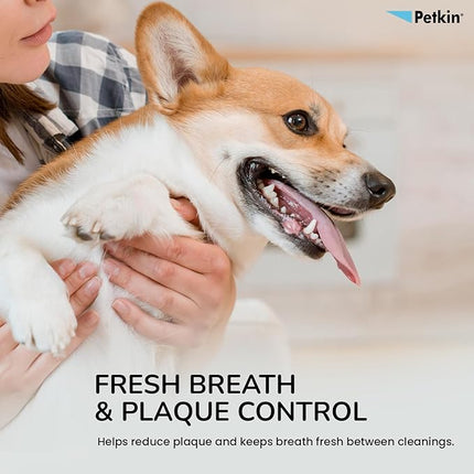 Petkin Pet Toothwipes, 40 Count