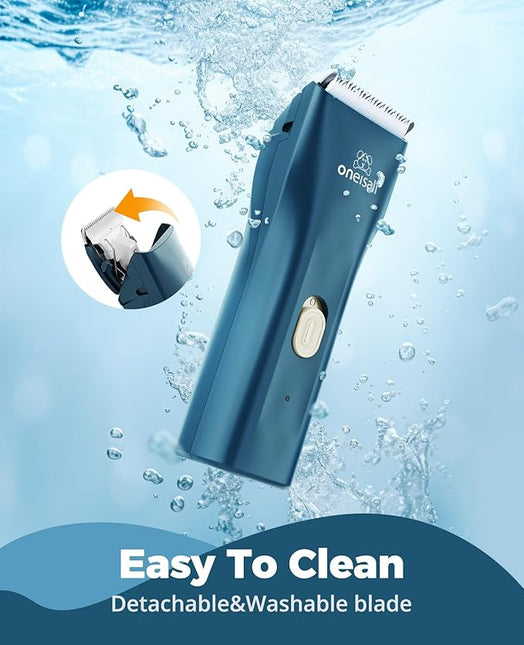 Oneisall Pet Clipper for Cat Matted and Long Hair - Quiet Cordless shaver