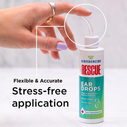 Wondercide Rescue - Ear Drops for Dogs and Cats - 4 oz
