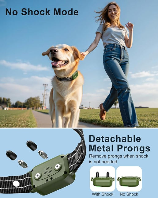 Dog Shock Collar - 4500FT Dog Training Collar with Remote, , Security Lock, Rechargeable eCollar for 10-120lbs