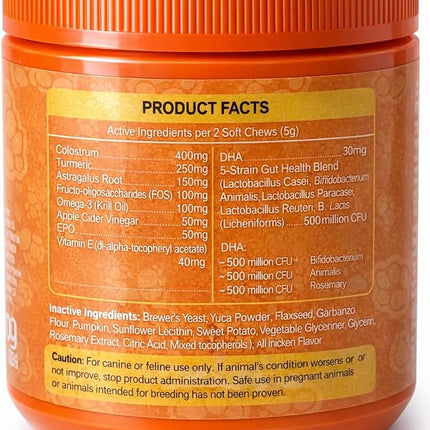 WellPet Allergy Support Chews for Dogs and Cats, Chicken Flavour, Immune Support, Itching Skin Relief, 250g