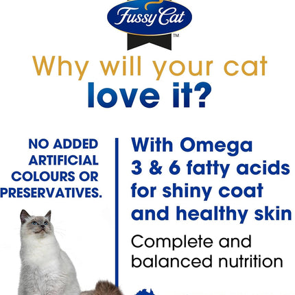 Fussy Cat Grain Free Adult Dry Cat Food, Chicken & Turkey with Cranberry 10Kg - Australian Made