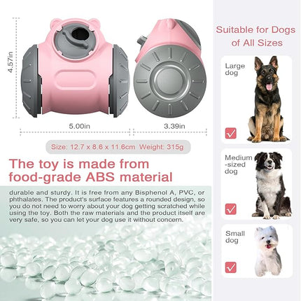 Pet Treat Dispenser for Cats & Small/Medium Dogs - Interactive Puzzle Feeder Toy