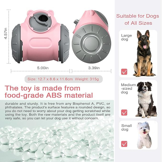 Pet Treat Dispenser for Cats & Small/Medium Dogs - Interactive Puzzle Feeder Toy