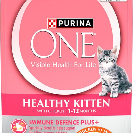 4+ PURINA ONE Kitten Dry Cat Food Immune Defence Plus+ Chicken 1.4kg
