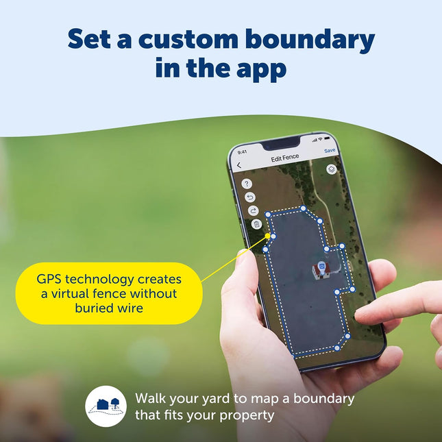 PetSafe Guardian GPS Dog Fence, 3/4 Acre+ | No Subscription, Tone, Vibration, or Static, up to 5-Day Battery, Installs in 1 Hour, Dogs 25 lbs + with, Neck 13-28 in