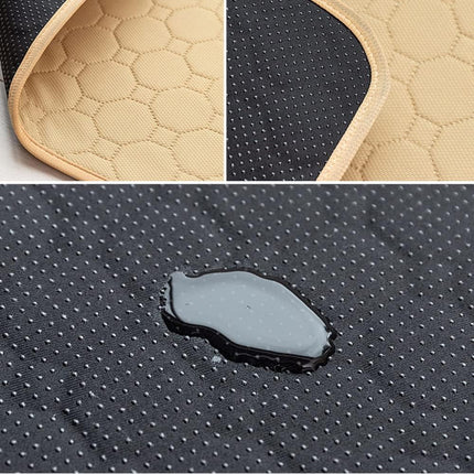 Washable Pet Dog Pee Pad Reusable Cat Puppy Training Wee Absorbent Mat Pads Bed (S:35x50cm -Beige)