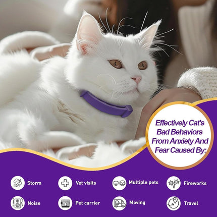 Pheromone Relaxing Collar with Lavender, Up to 60 Days Stress & Anxiety Relief