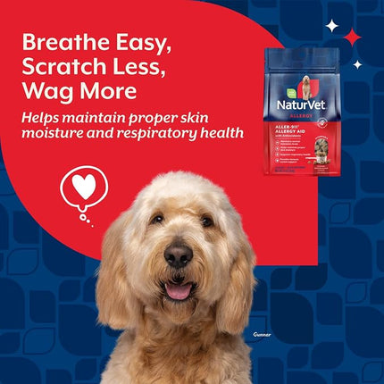 NaturVet Aller-911 Dog Allergy Support Scoopables Food Topper - 11oz