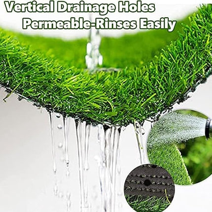 Dog Grass Pad, 51.2" x 31.5" Artificial Grass Pee Pad for Puppy Indoor Outdoor Training