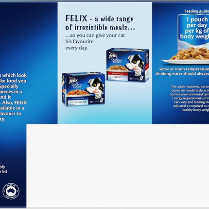 FELIX As Good As It Looks Adult Wet Cat Food Mixed Selection in Jelly 36x85g