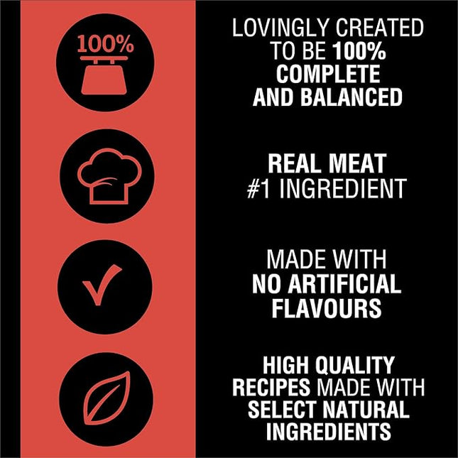 My Dog Adult Wet Dog Food Gourmet Beef 100g Tray, 36 Pack