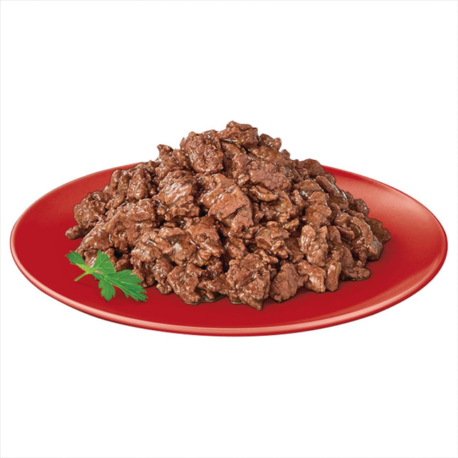 MY DOG Adult Wet Dog Food With Succulent Beef Fillets in Gravy 100g Tray, 36 Pack