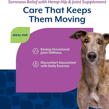 NaturVet Aches & Discomfort Plus Hemp Supplement for Dogs - 60 Soft Chews
