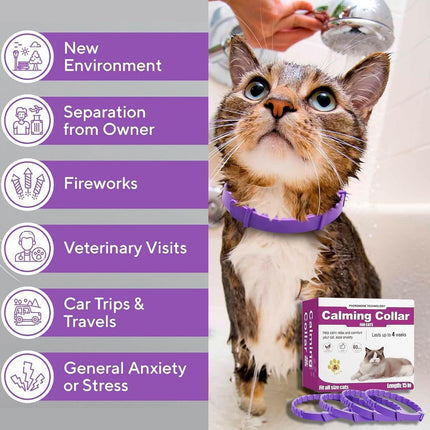 Pheromone Relaxing Collar with Lavender, Up to 60 Days Stress & Anxiety Relief