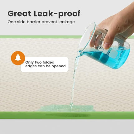 Gardner Pet Dog Pee Pads Extra Large 28"x34", XL Thicker ECO Green Disposable XLarge Puppy Training Pads