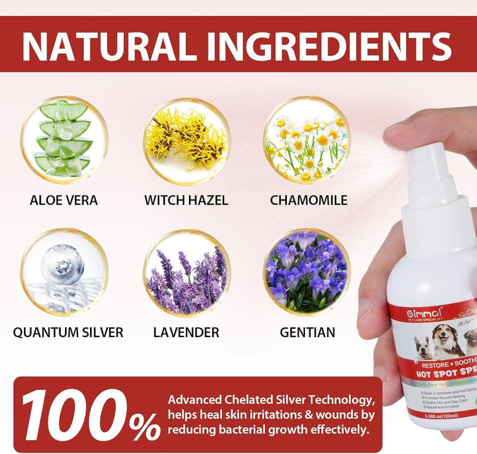 Dog Hot Spot Spray 100mL | Soothes Itchy Skin & Hot Spots