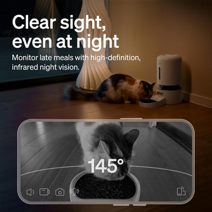 Peltibro Automatic Pet Feeder with Camera