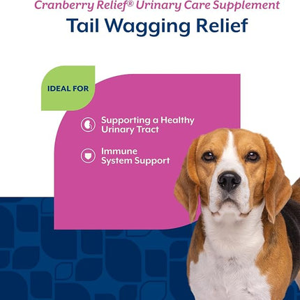 NaturVet Urinary Care Cranberry Relief with Echinacea for Dogs - 120 Count