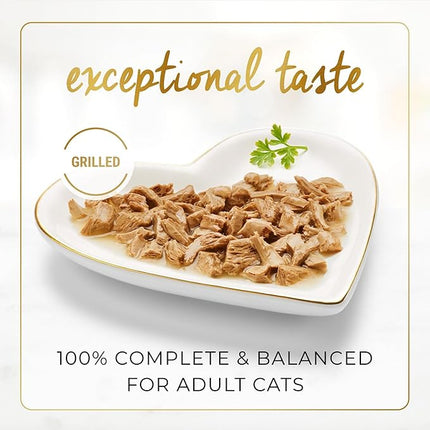 Fancy Feast Grilled Adult Wet Cat Food Grilled Tuna Feast in Gravy 24x85g