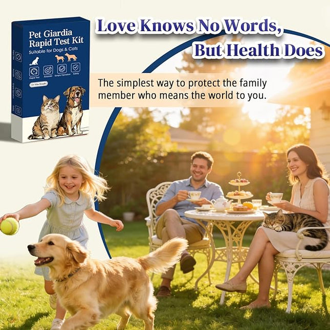 2-Pack Giardia Test Kit for Dogs & Cats