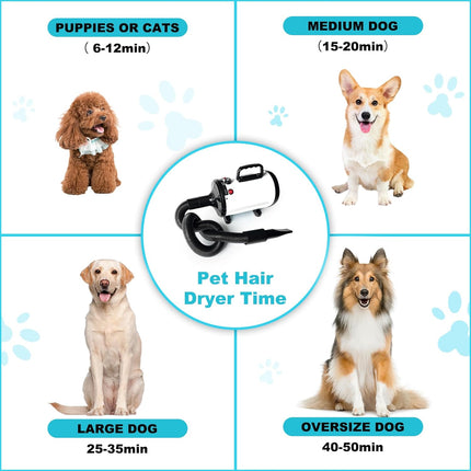 Dog Hair Dryer (White)