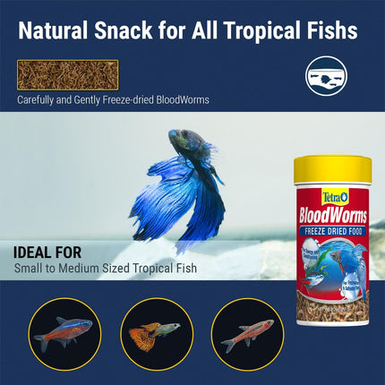 Tetra Bloodworms Freeze Dried Food