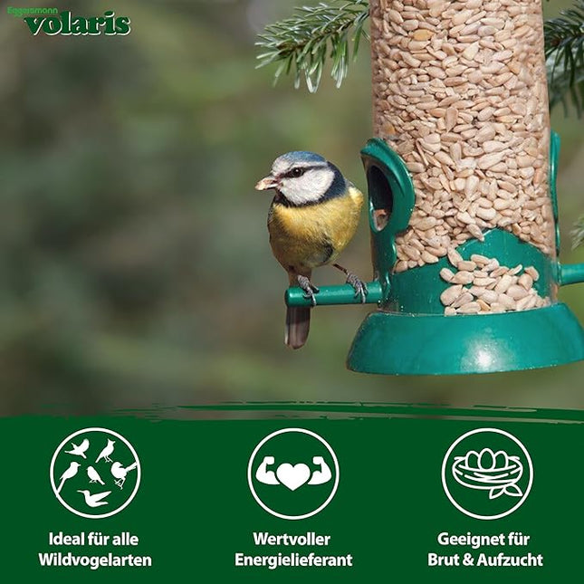 Eggersmann volaris Sunflower Seeds Bird Food 2.5 kg [peeled]