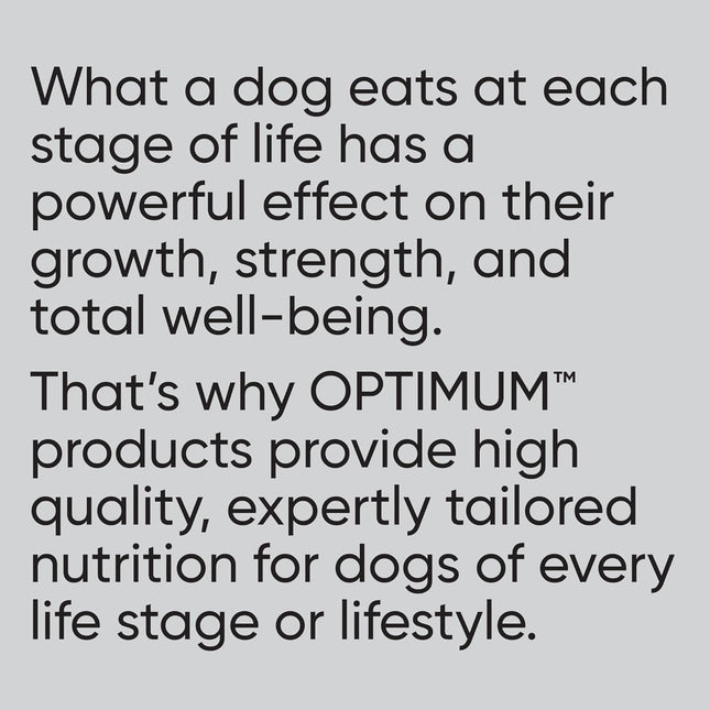 Optimum Weight Management Chicken & Rice Dog Food 680g Can, 12 Pack