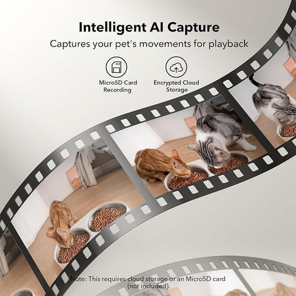 PETLIBRO Automatic Cat Feeder with Camera for Two Cats, 1080P HD Video with Night Vision, 5G WiFi