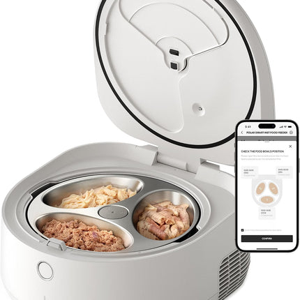 PETLIBRO Automatic Cat Feeder Wet Food with Stainless Steel Bowl