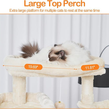 Heybly HCT034M Cat Scratching Post 180 cm Beige