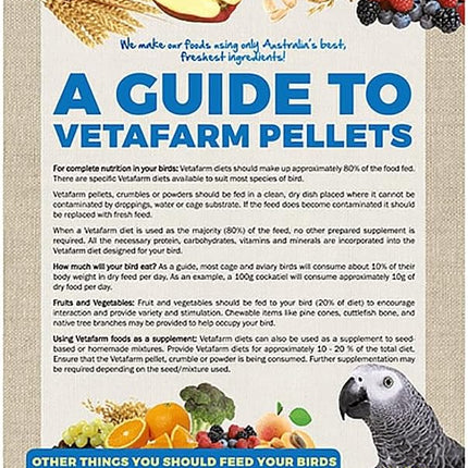Vetafarm Paradise Pellets 2Kg