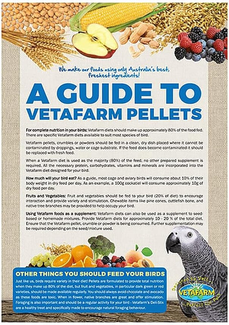 Vetafarm Paradise Pellets 2Kg
