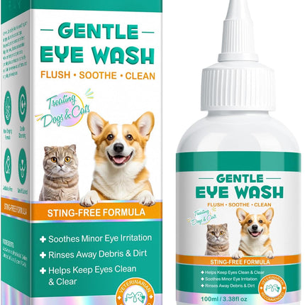 Eye Drops for Dogs and Cats 100ml, Natural