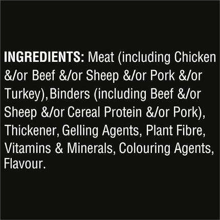 MY DOG Adult Wet Dog Food With Succulent Beef Fillets in Gravy 100g Tray, 36 Pack
