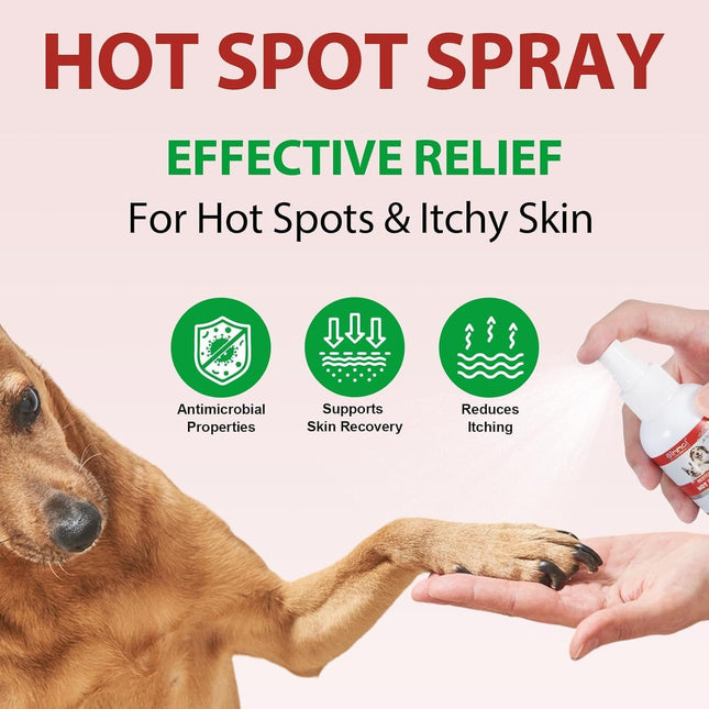 Dog Hot Spot Spray 100mL | Soothes Itchy Skin & Hot Spots