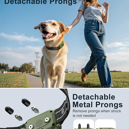 Dog Shock Collar - 4500FT Dog Training Collar with Remote, IPX8 Waterproof