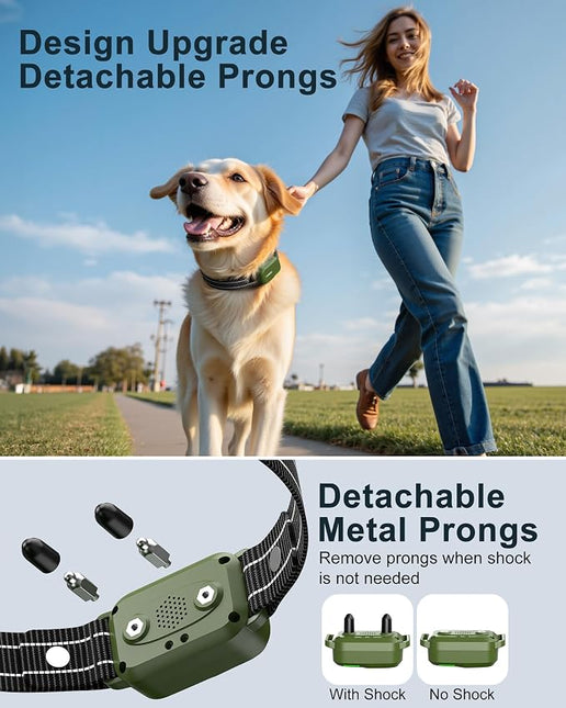 Dog Shock Collar - 4500FT Dog Training Collar with Remote, IPX8 Waterproof