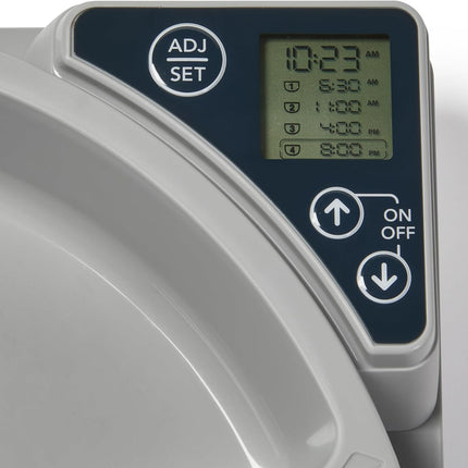 Cat Mate C500 Automatic 5-Bowl Pet Feeder with Digital Timer for Wet and Dry Pet Food, for Cats and Small Dogs, 5 Meals up to 330g Each, with Twin Ice Packs for Food Freshness – White