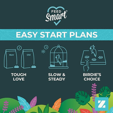 Zupreem Bird Seed, Fruitblend Parrots Food, Daily Bird Food for Dove, Core Nutrition for Small Birds, Made in USA, Parakeet Food, Budgie Food, 907g