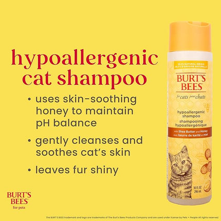Burt's Bees Hypoallergenic Shampoo for Cats 296 ml