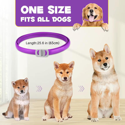 Calming Collar for Dogs, 3 Packs Dog Anxiety Relief,60 Days