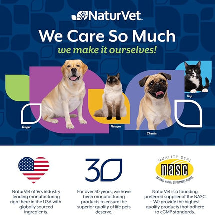 NaturVet Digestive Enzymes with Pre & Probiotic for Dogs & Cats- 1lb Powder
