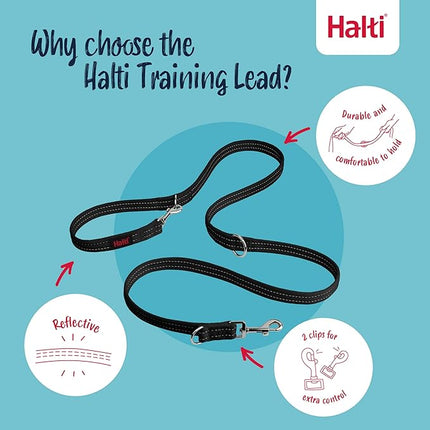 The Company Of Animals 42341 Halti Training Lead for Dogs, Large, Black